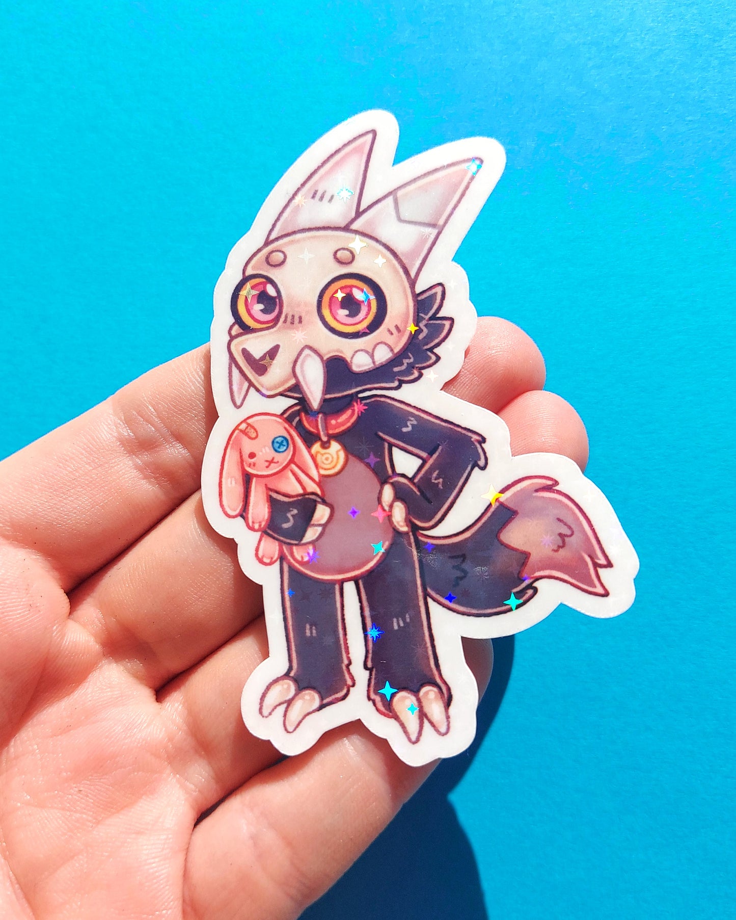 Owl House Sparkly Vinyl Stickers