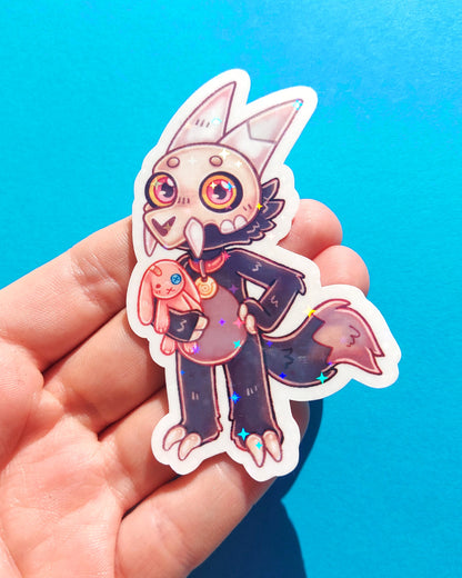 Owl House Sparkly Vinyl Stickers