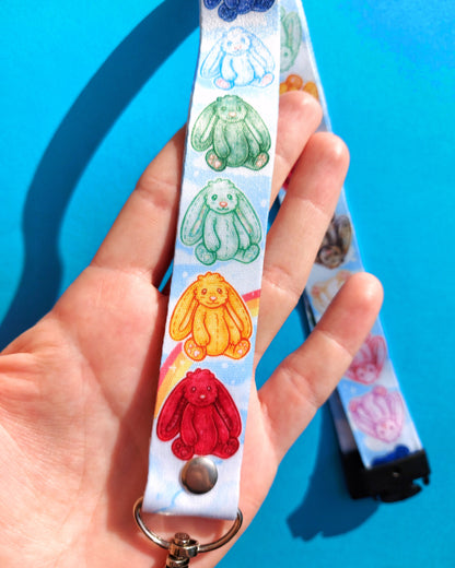 Bunny Plushies Breakaway Lanyard
