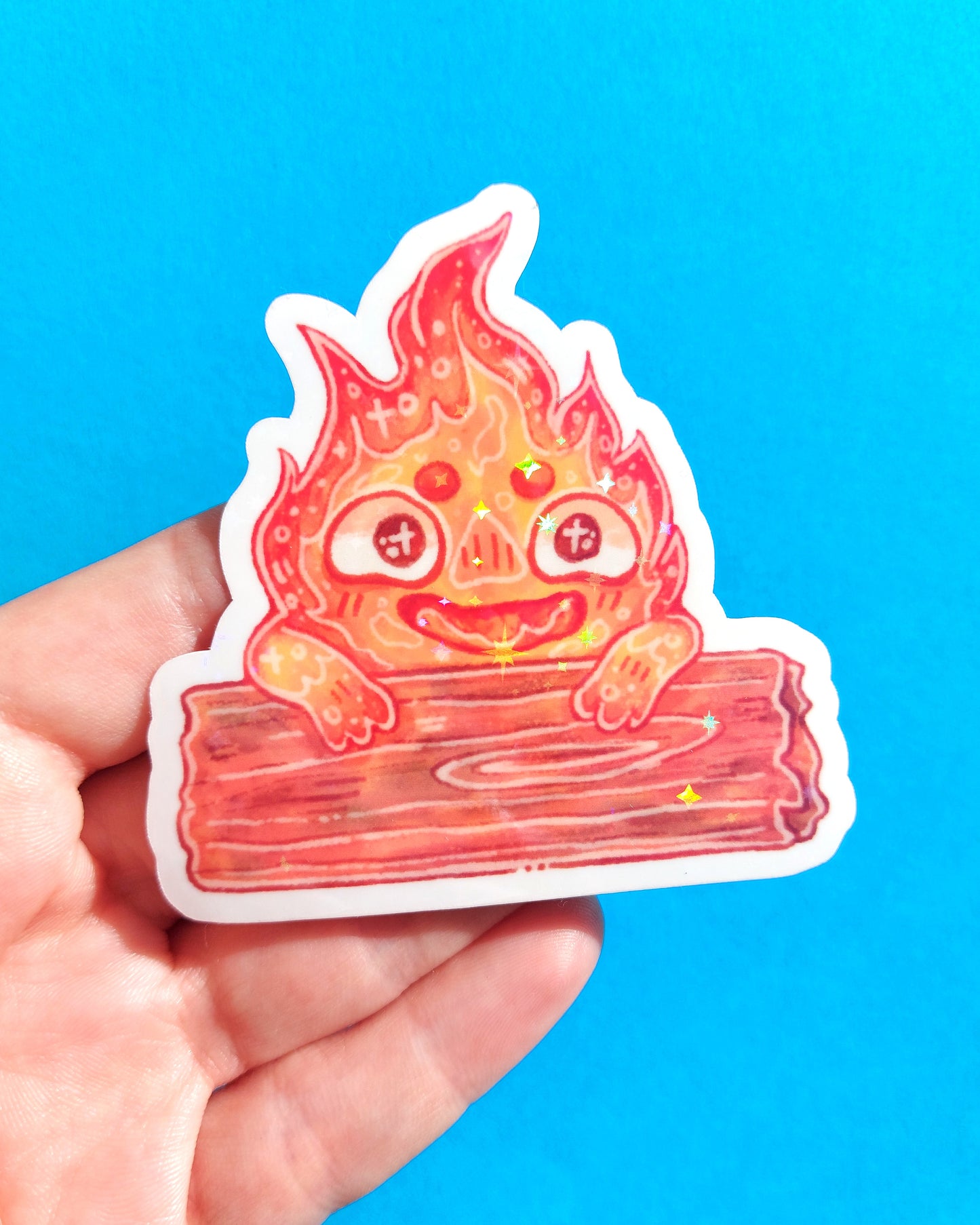 Studio Ghibli Sparkly Vinyl Stickers
