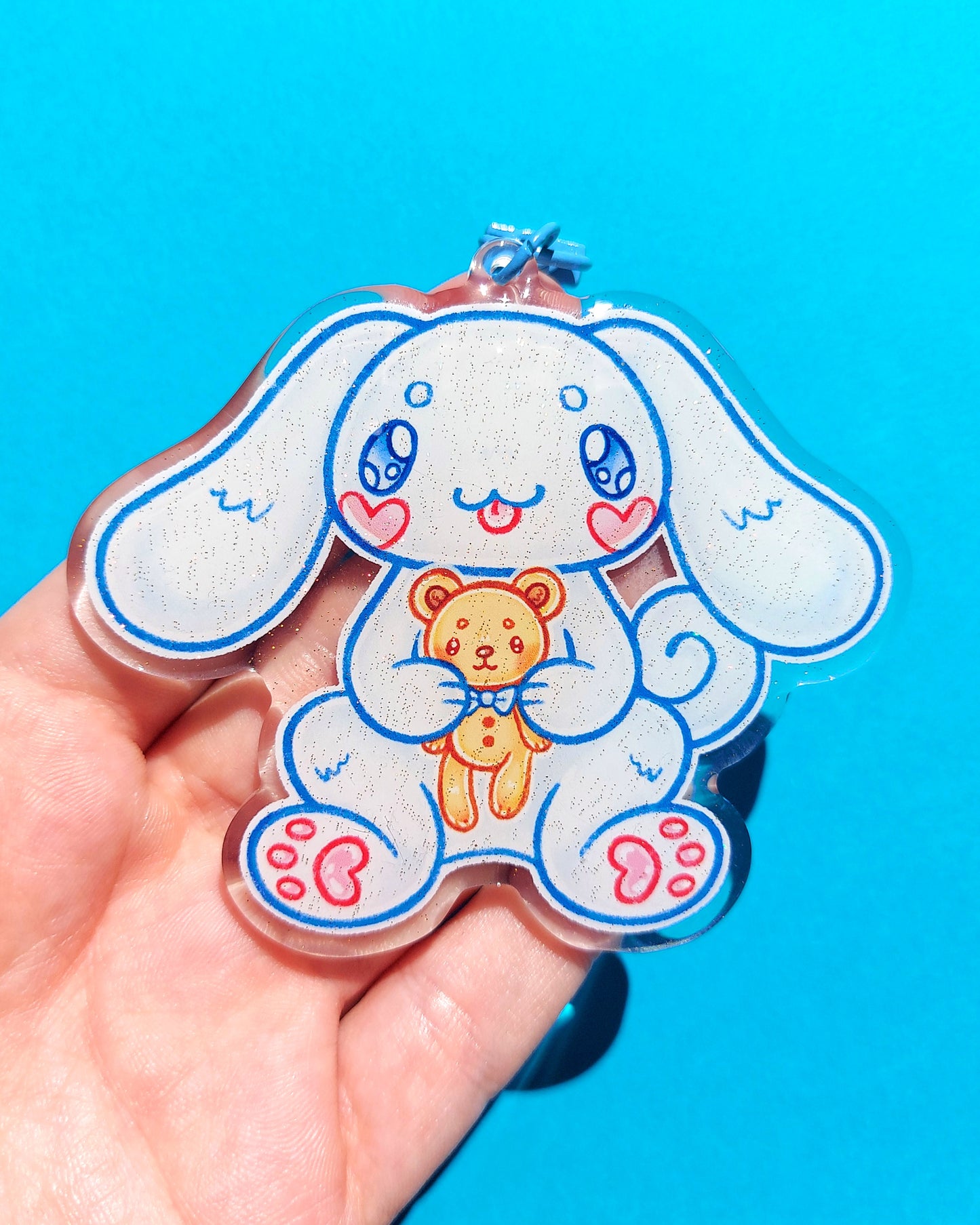 Sanrio Glitter Epoxy Acrylic Charms