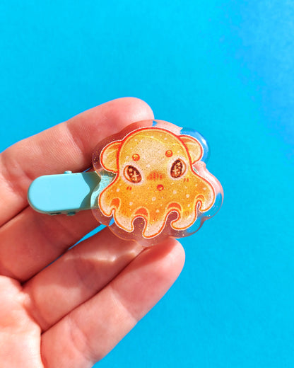 Small Sea Creature Acrylic Hair Clips