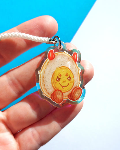 Jellycat Plushie Rainbow Glitter Epoxy Acrylic Phone Charms