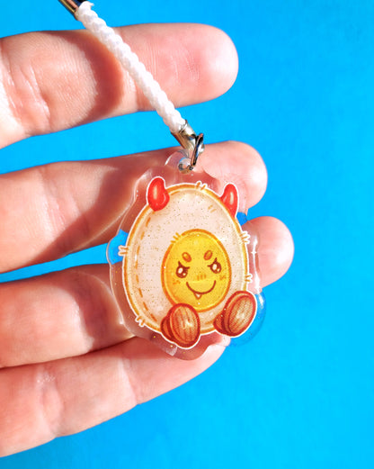 Jellycat Plushie Clear Glitter Epoxy Acrylic Phone Charms