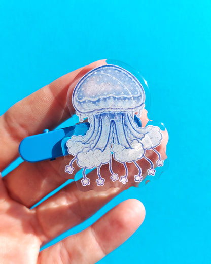 Sea Creature Acrylic Hair Clips