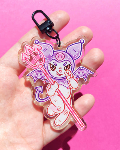 Sanrio Glitter Epoxy Acrylic Charms