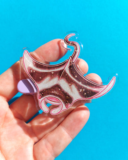 Sea Creature Acrylic Hair Clips