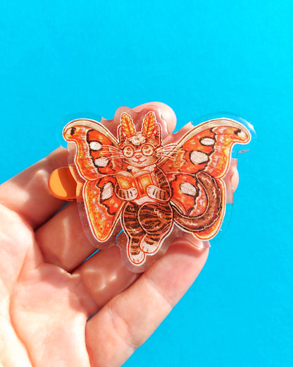 Myrtle Faecat Acrylic Hair Clip