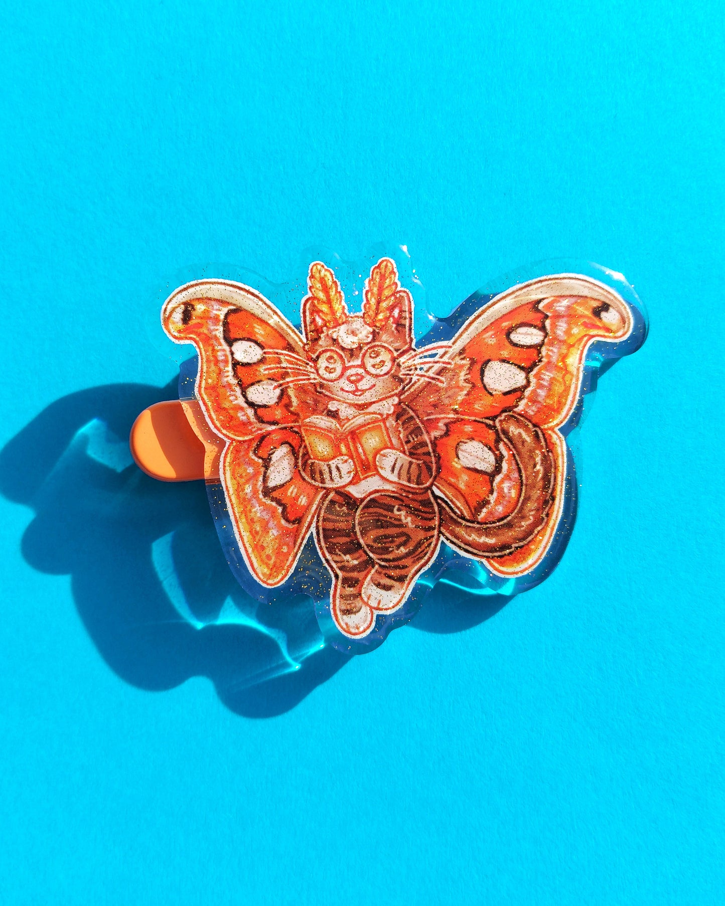 Myrtle Faecat Acrylic Hair Clip