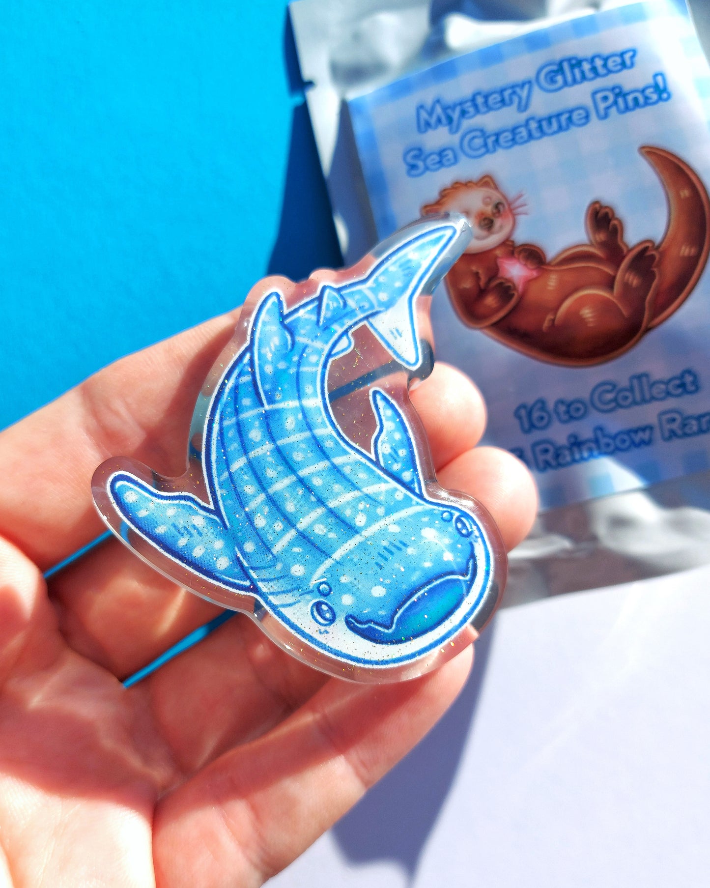 Mystery Sea Creature Acrylic Pins