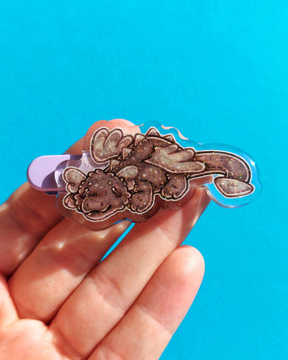 Dragon Plushie Acrylic Hair Clips