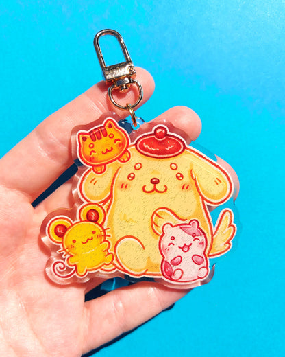 Sanrio Glitter Epoxy Acrylic Charms