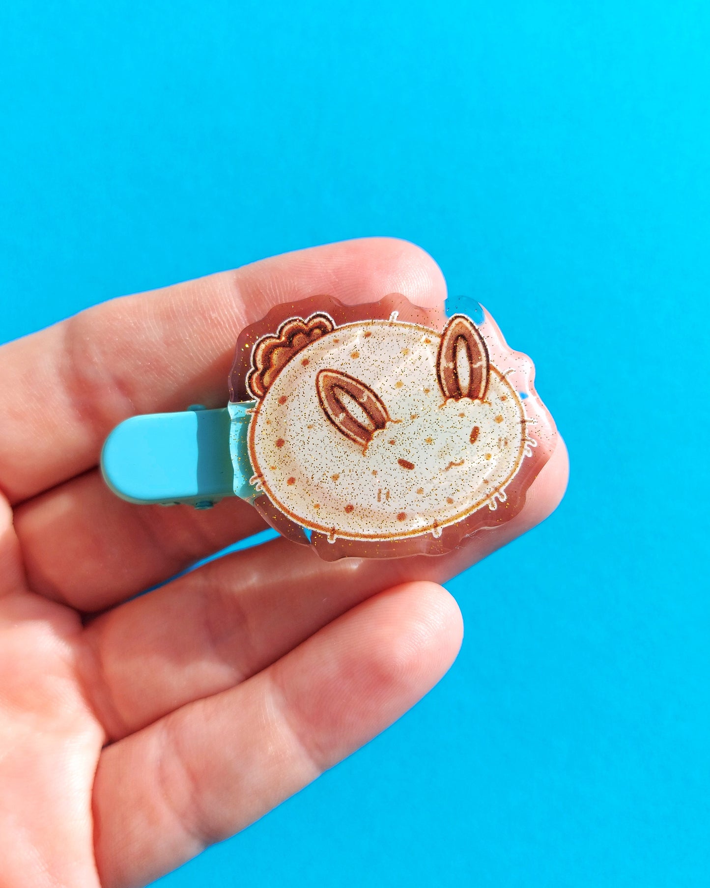 Small Sea Creature Acrylic Hair Clips