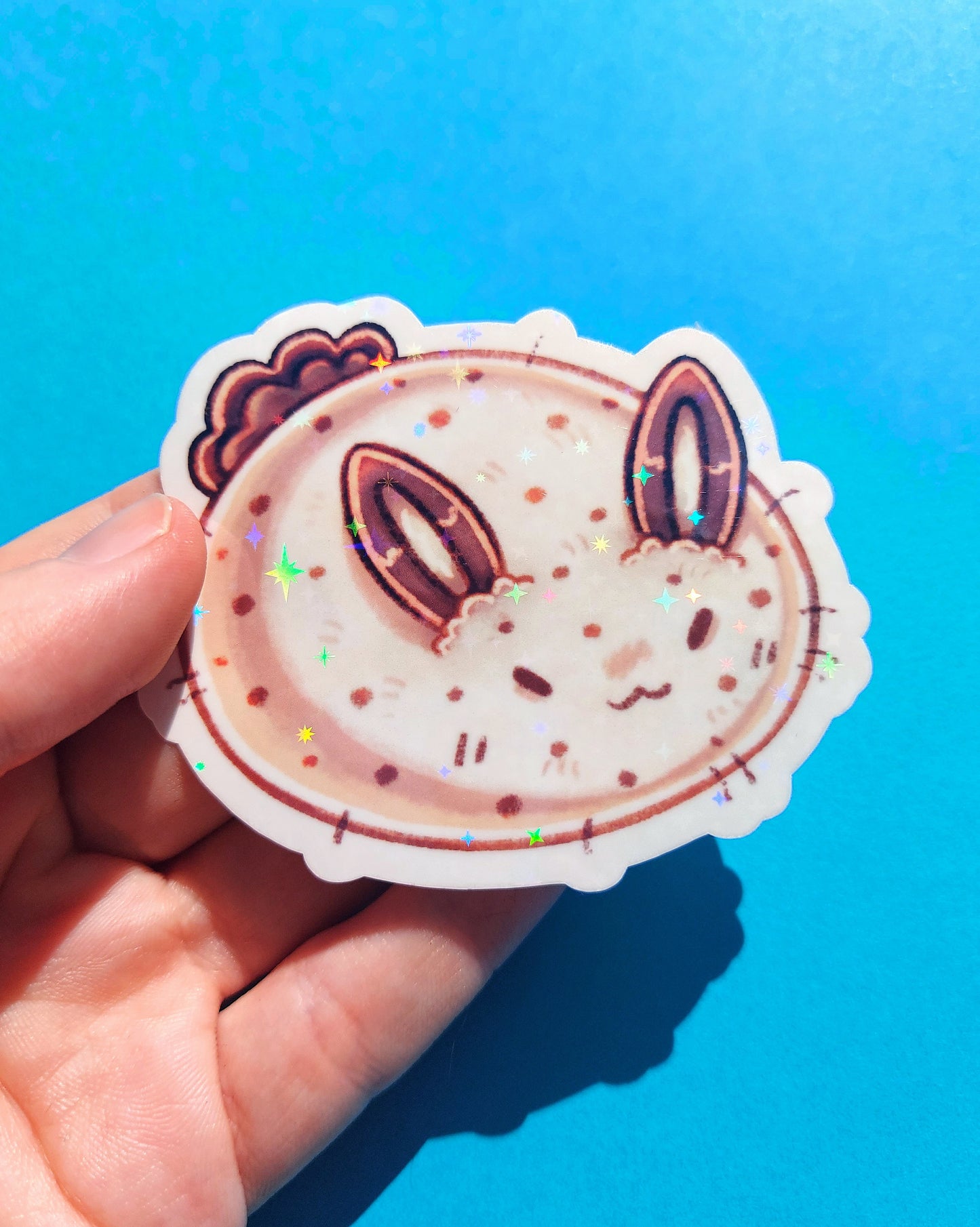 Sea Creature Sparkly Vinyl Stickers