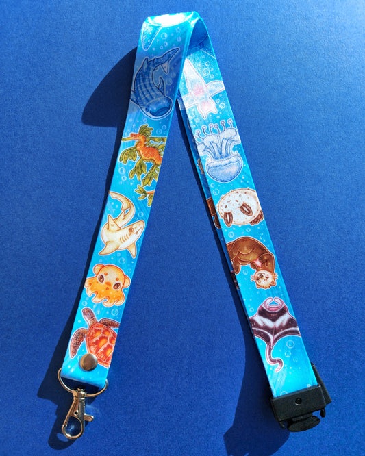 Sea Creature Breakaway Lanyard