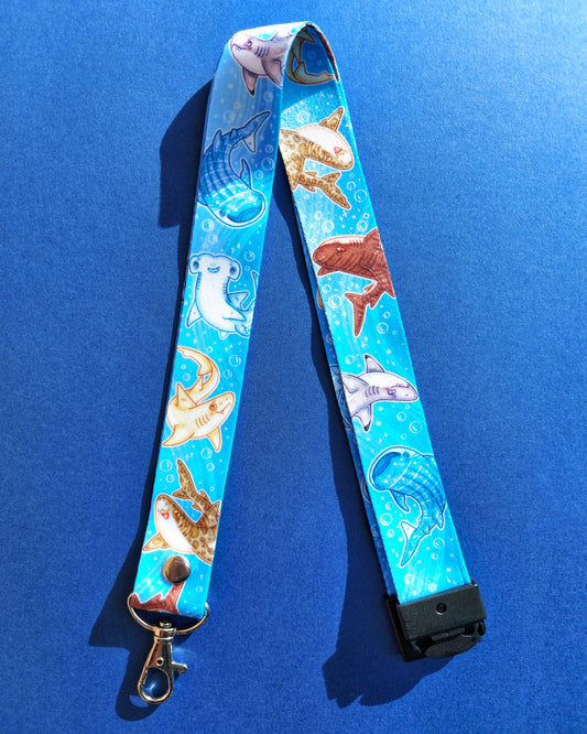Shark Breakaway Lanyard