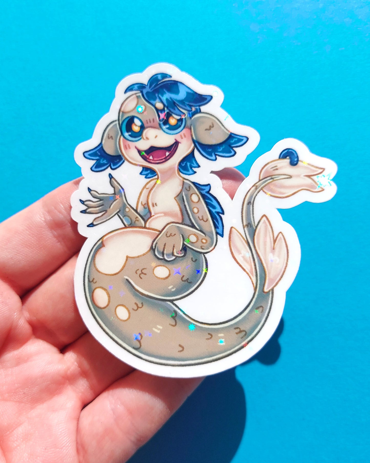 Owl House Sparkly Vinyl Stickers